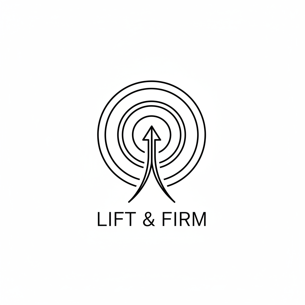 Firming target line-art